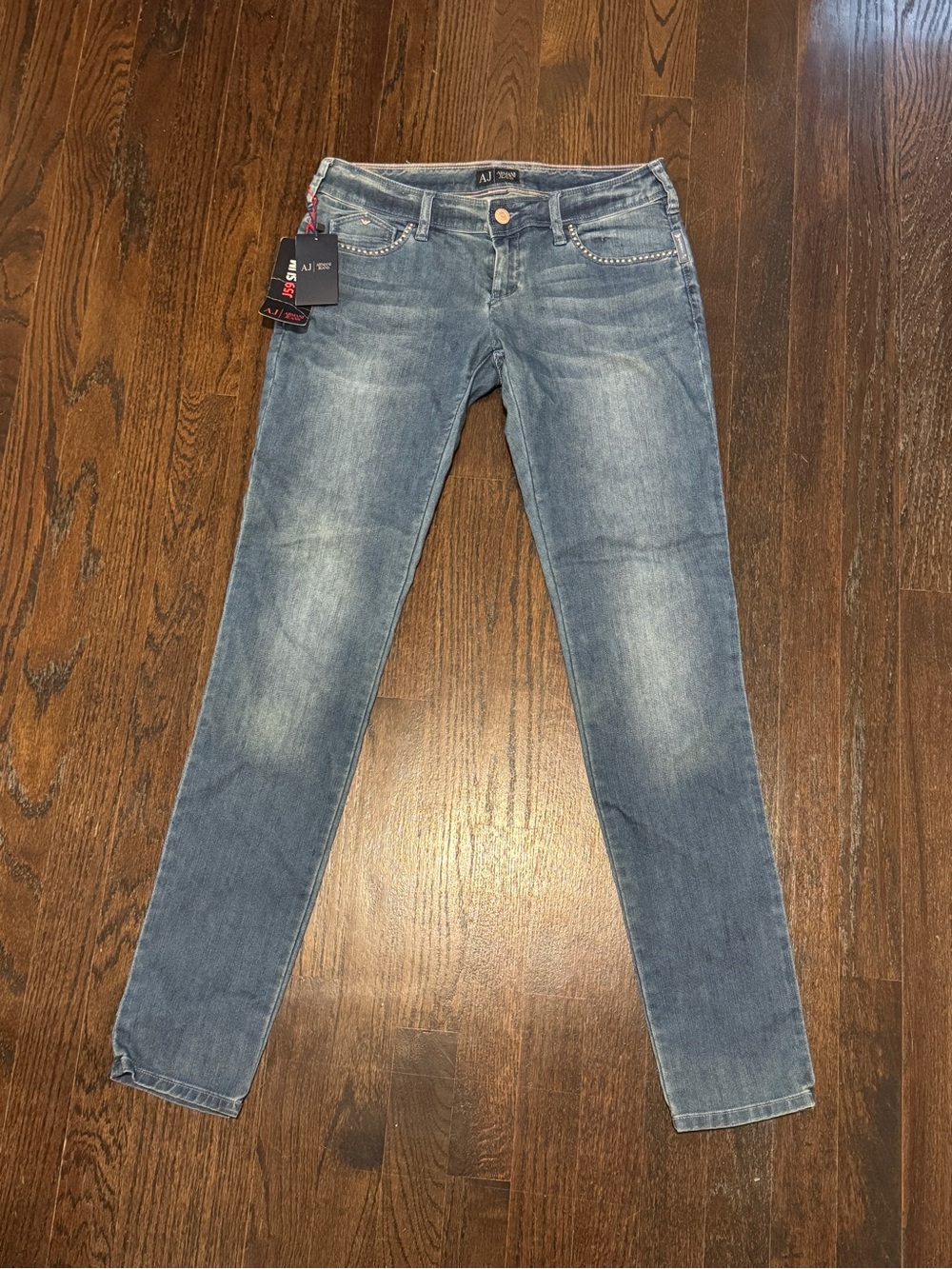 Armani Jeans Women's Medium Blue Skinny Jeans